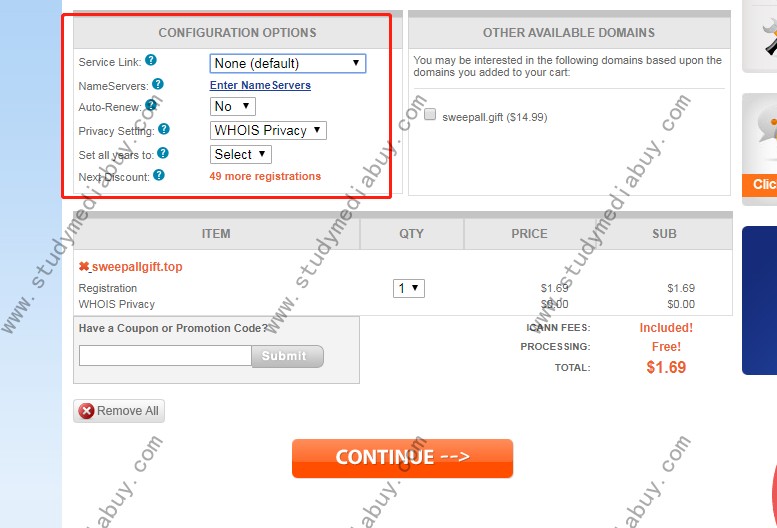 how to post your landingpage on internet,how to register a domain on namesilo.com