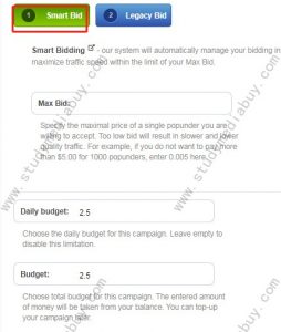 popads campaign setting option intro,studymediabuy.com,popads tutorial