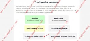 howto register binom tracker