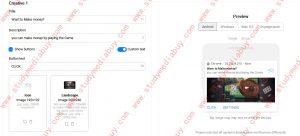 how to setup push notification campaign on propellerads2
