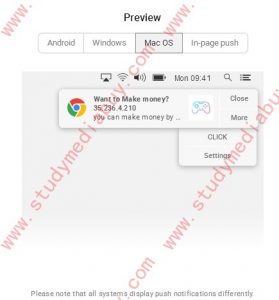 how to setup push notification campaign on propellerads2
