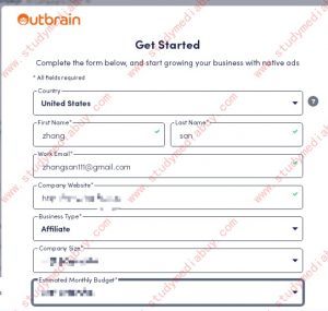 Introduction to outbrain, how to sign up for an outbrain account
