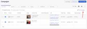 outbrain campaign advanced setting option introduction