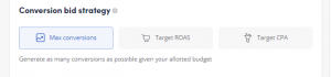outbrain campaign advanced setting option introduction