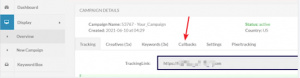 search feed arbitrage tutorial:how to set tonic offer postback url